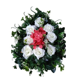 Artificial Carnation Flower Bouquet - Multi Color