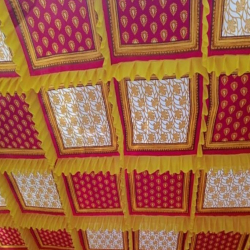 Designer Mandap Ceiling  - Top 14 KG Taiwan & Bright Lycra Cloth