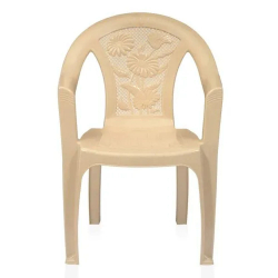 National Chair - Made of Plastic - Cream Color
