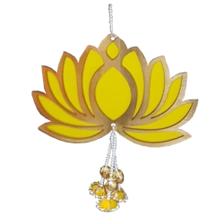 Hanging Lotus Loutcon - 10 Inch - Made Of MDF Material