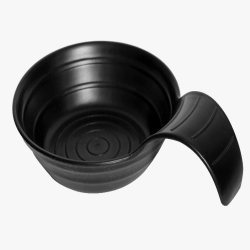 Handle Round Chat - 6 Inch - Made of Plastic - Black Color
