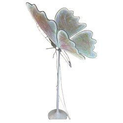Decorative Butterfly  Light Stand  - Made Of Iron