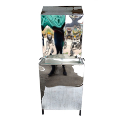Wash Basin - 5 FT - Made Of Stainless Steel & MS Body