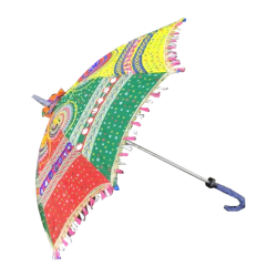 Rajasthani Umbrella - Made of Iron & Cotton