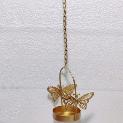 Butterfly Tea Light Candle Holder - Made Of Iron