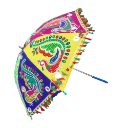 Rajasthani Umbrella - Made of Iron & Cotton