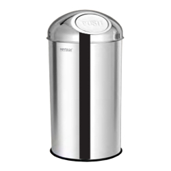 Mintage Push Bin With Or Without Push - Made Of Stainless Steel