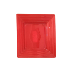Square Shape Chat Plate - Made Of Plastic