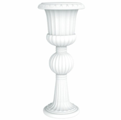 Vitara Pot  (24 Inch)  white Fresh with ball
