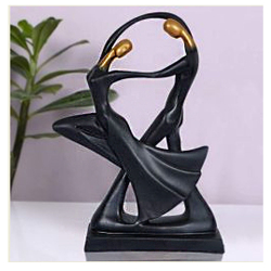 Dancing Couple  - Made of Made of Polyresin