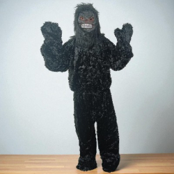 Free Size - Cartoon Mascot Costume - Black