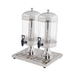 Juice Dispenser Double - Made Of Stainless Steel