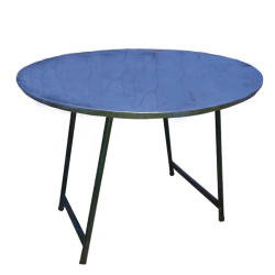 Round Table - 4 FT X 4 FT ( 18 KG ) -  Made of Stainles..