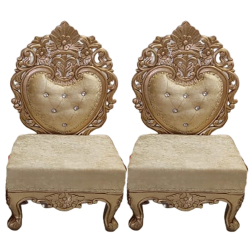 Vidhi Mandap Chair - 1 Pair ( 2 Chair ) - Made of Wooden