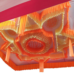 Designer Mandap Ceiling - Made Of Taiwan & Bright Lycra Cloth