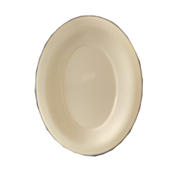 Oval Rice Serving Tray - Made Of Plastic