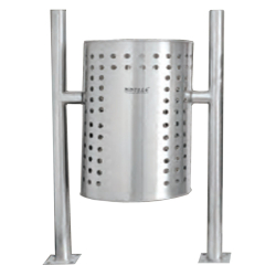 Mintage Outdoor Hanging Open Bin ( Solo )  - Made Of Stainless Steel