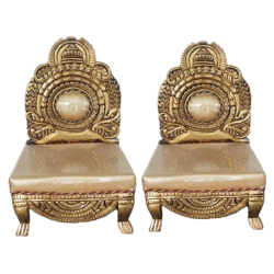 Vidhi Mandap Chair - 1 Pair ( 2 Chair ) - Made of Wooden