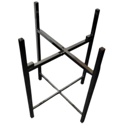25 Inches Folding Dustbin Stand For Round Tub