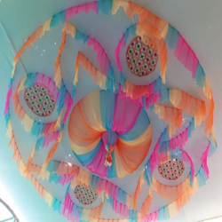 Designer Tent & Shamiyana Ceiling -  Taiwan & Bright Lycra Cloth