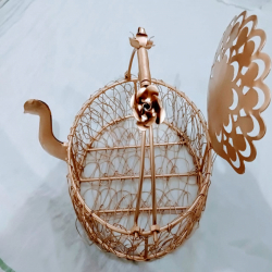 Hamper Gift Basket - 6 Inch X 6 Inch - Made Of Iron