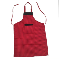 Kitchen Apron With Pocket - Made of Cotton