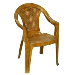 National Chair - Made of Plastic - Light Brown Color