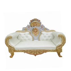 Wedding Sofa & Couches - Made Of  Wooden  - White  Color